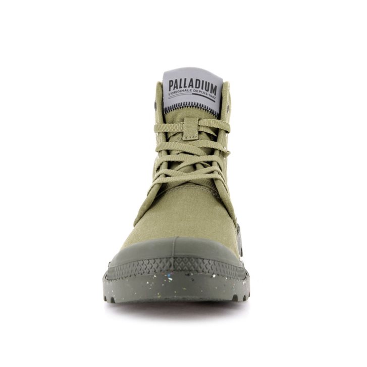 Bottes Palladium Pampa Organic Metro Homme Vert Olive | FR MLV945Z